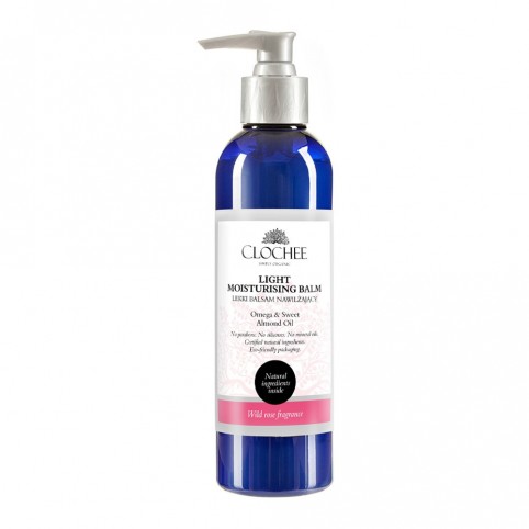 Clochee - Baume léger hydratant à la rose 250 ml